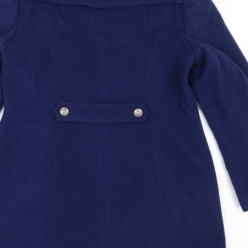 Lakeland Womens Blue   Pea Coat Coat Size 16