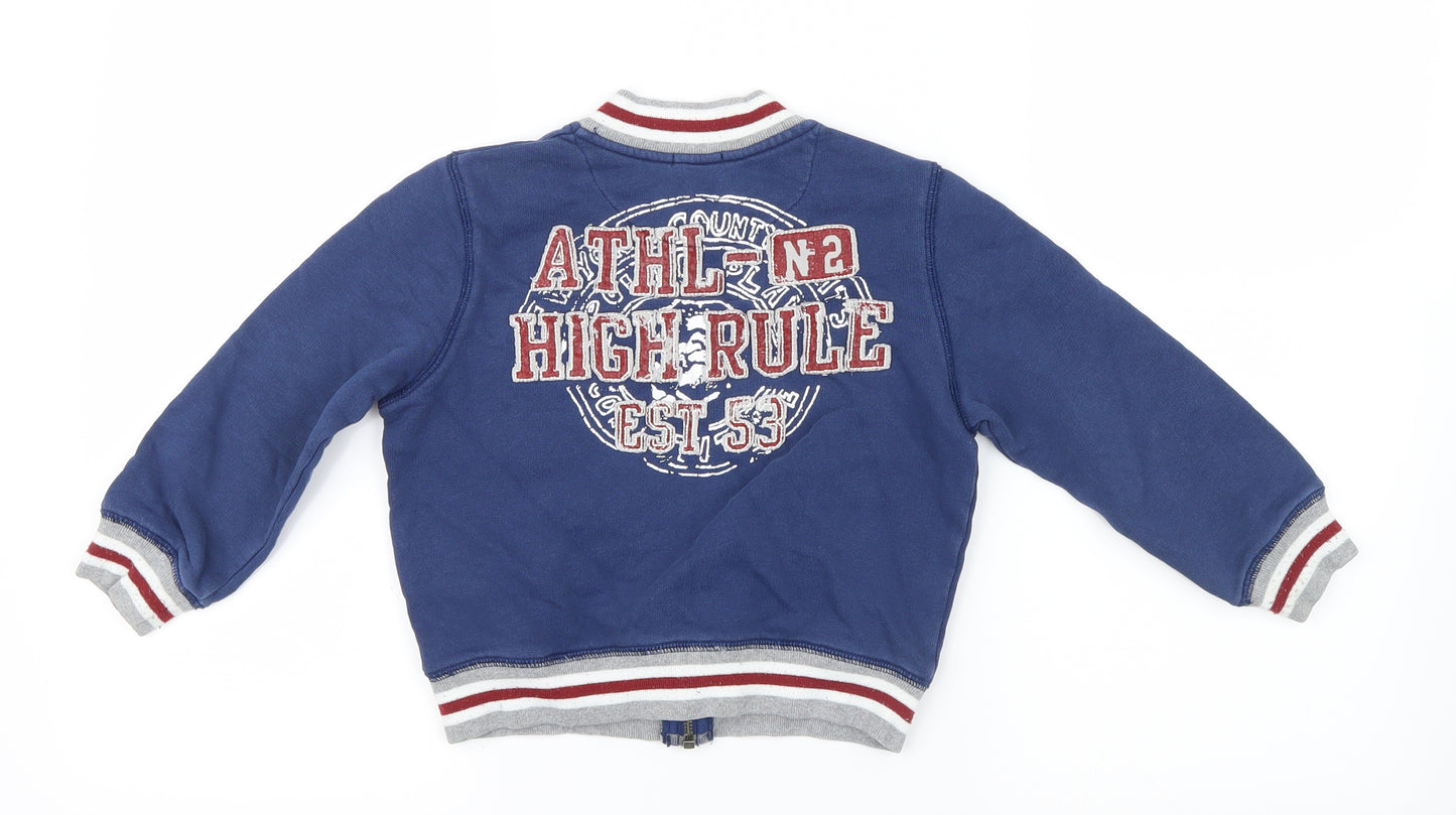 United Colors of Benetton Boys Blue   Jacket  Size 3 Years