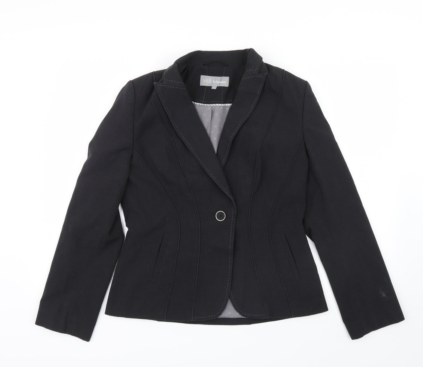 Marks and Spencer Womens Black   Jacket  Size 12