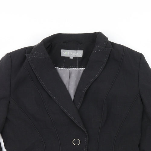 Marks and Spencer Womens Black   Jacket  Size 12