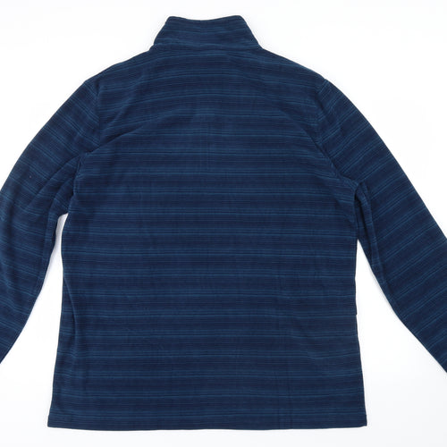 Hi Gear Mens Blue Striped Softshell Jacket  Size 2XL  - Outdoor