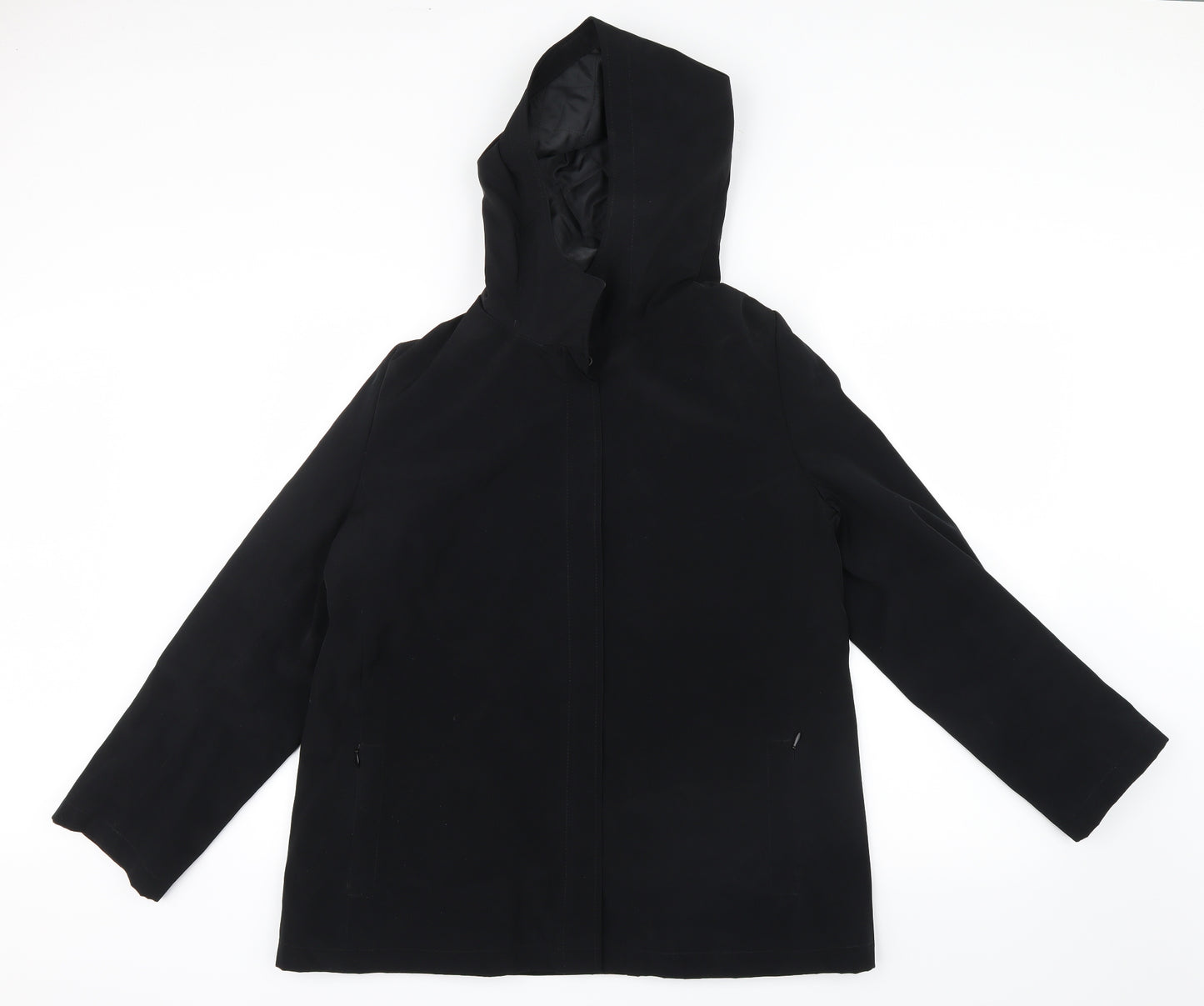 Marks and Spencer Womens Black   Jacket Coat Size 16