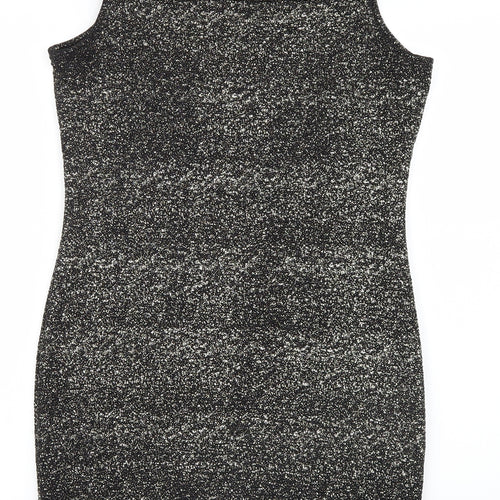 River Island Womens Gold   Bodycon  Size 14