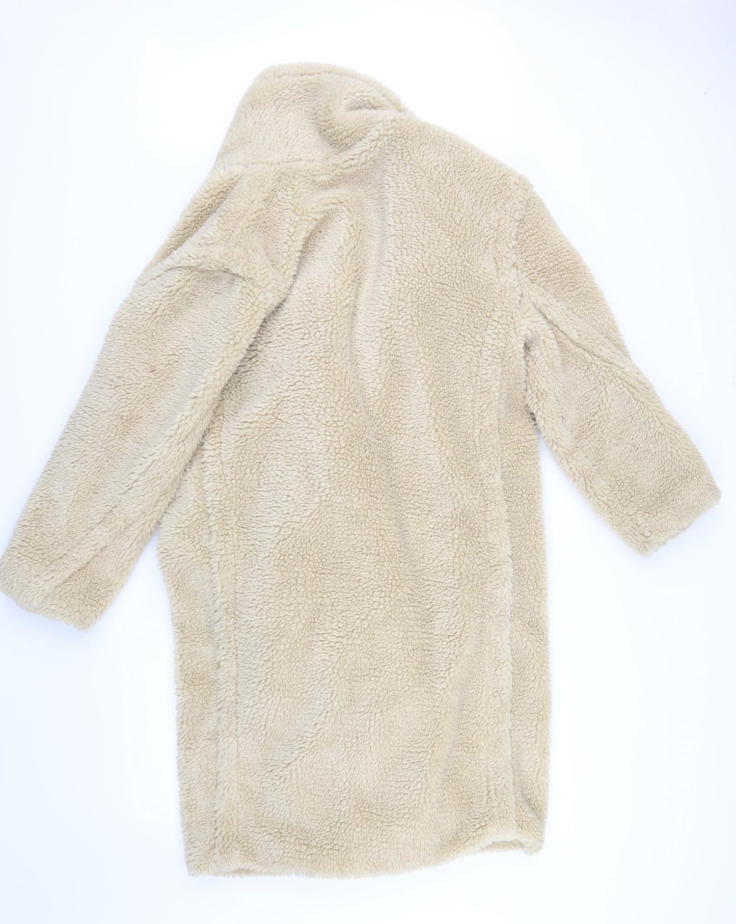 Quiz Womens Beige   Pea Coat Coat Size 12