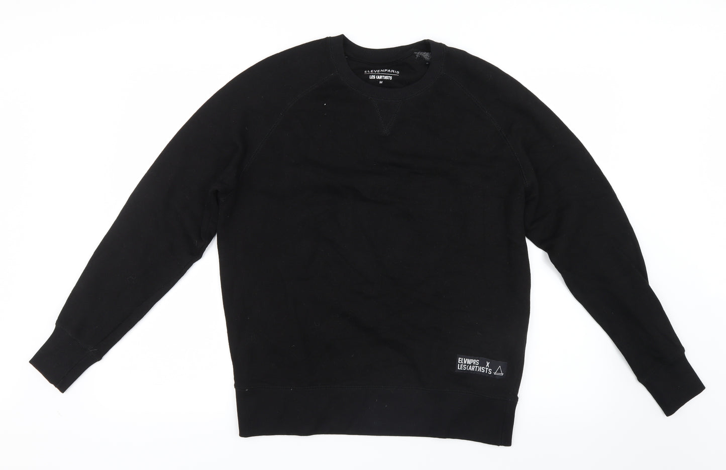 Eleven Paris Mens Black   Pullover Jumper Size M