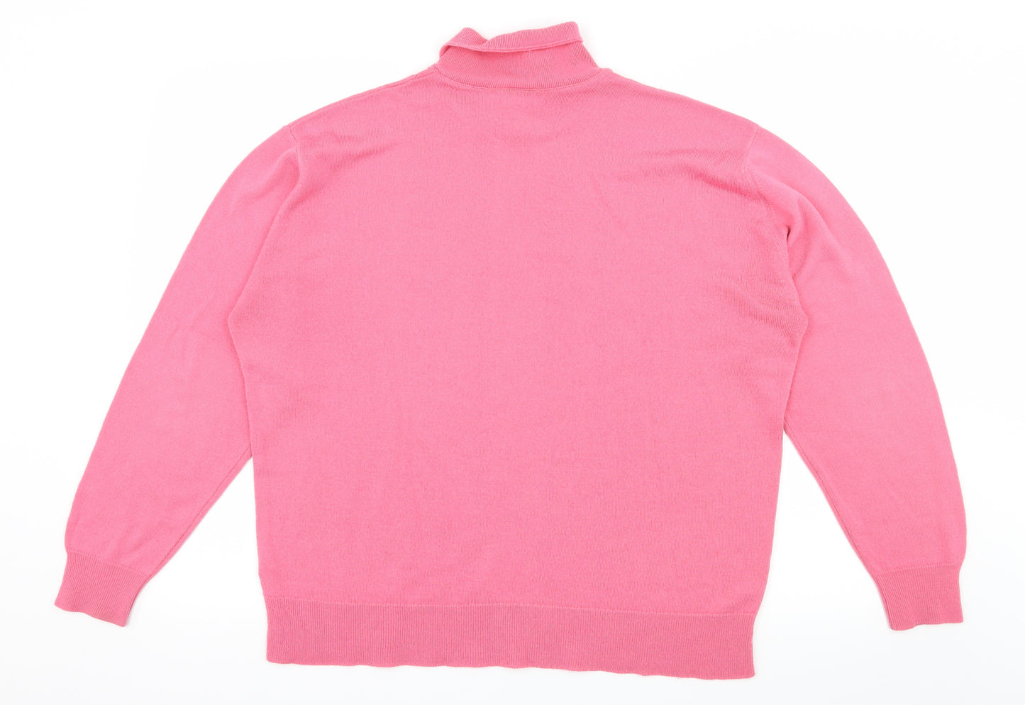 BHS Womens Pink  Knit Pullover Jumper Size 18