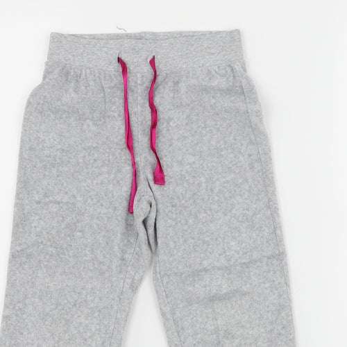 Lupliu Girls Grey  Jersey Jogger Trousers Size 2 Years
