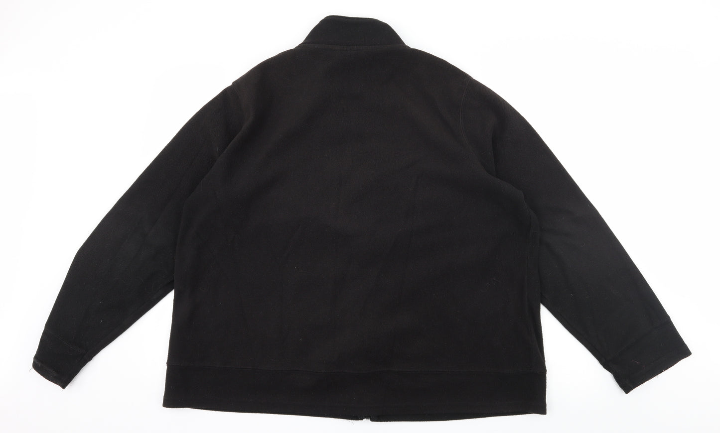 TU Womens Black  Fleece Jacket  Size 22