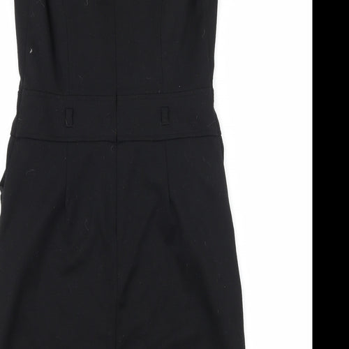 George Womens Black   Shirt Dress  Size 10
