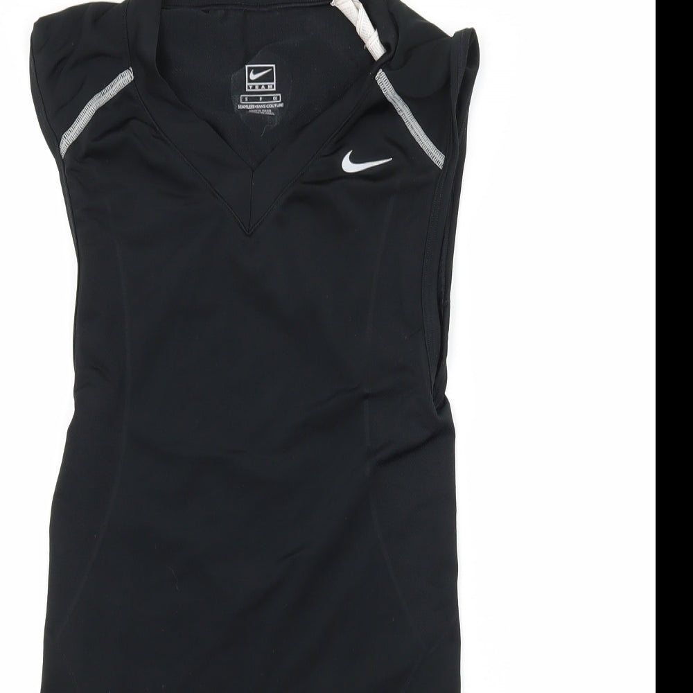 Nike Mens Black  Jersey  T-Shirt Size S