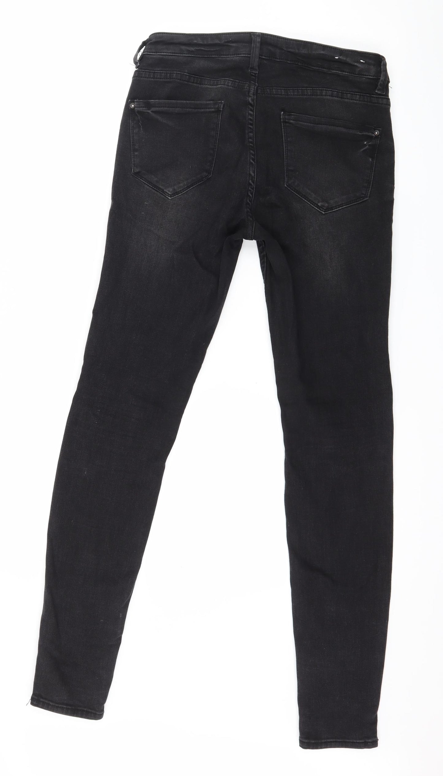 New Look Womens Black  Denim Skinny Jeans Size 10 L31 in