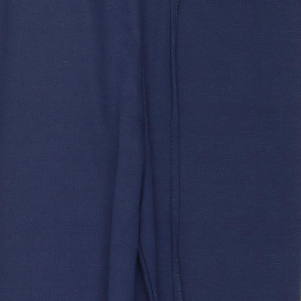 PRETTYLITTLETHING Womens Blue  Jersey Jogger Trousers Size 10 L21 in