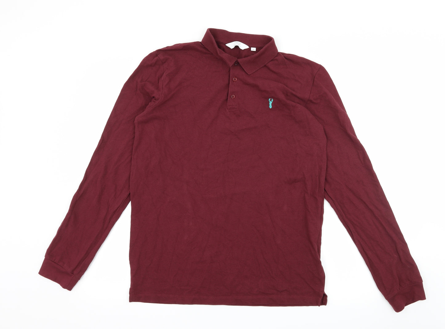 NEXT Mens Red  Jersey  Polo Size M