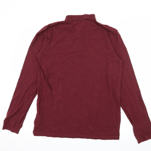 NEXT Mens Red  Jersey  Polo Size M
