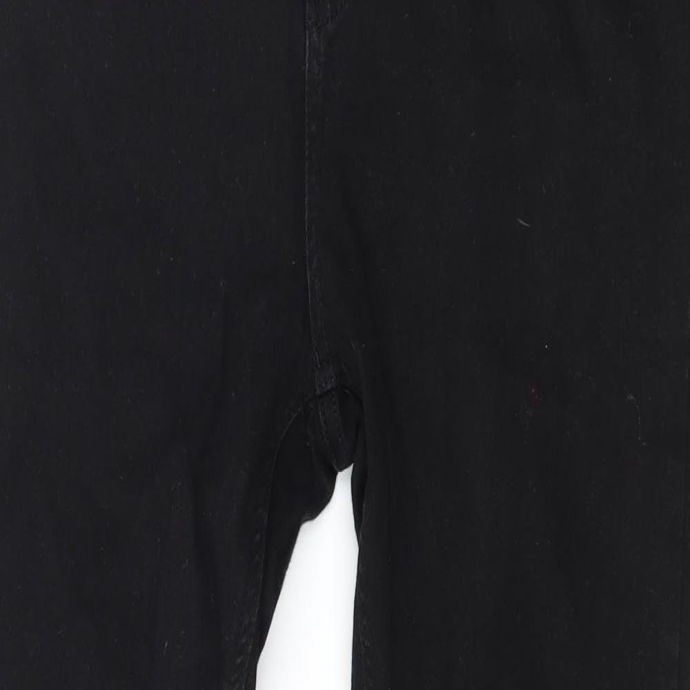 Nimes Womens Black  Denim Skinny Jeans Size 36 in L29 in