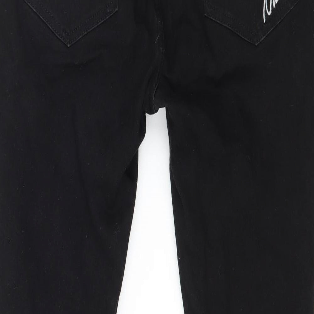 Nimes Womens Black  Denim Skinny Jeans Size 36 in L29 in