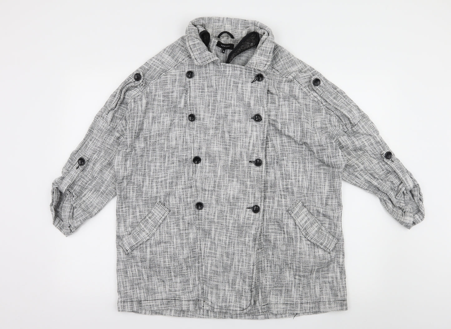 New Look Womens Grey   Jacket  Size 14