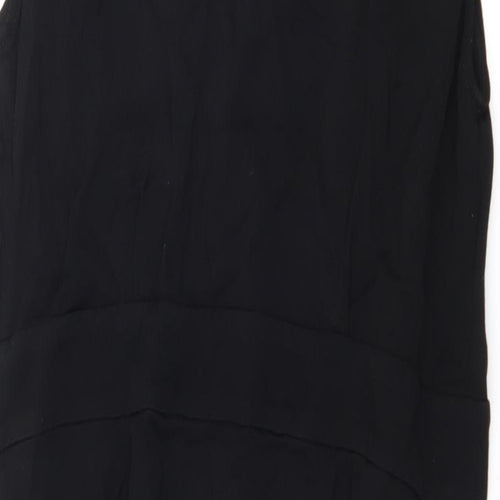 Idano Womens Black   Shirt Dress  Size M