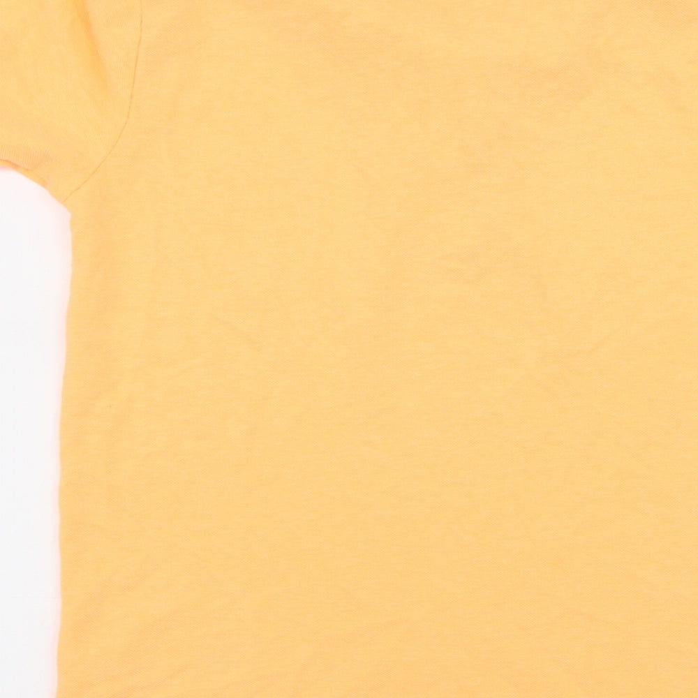Nutmeg Boys Orange  Jersey Basic T-Shirt Size 12-13 Years