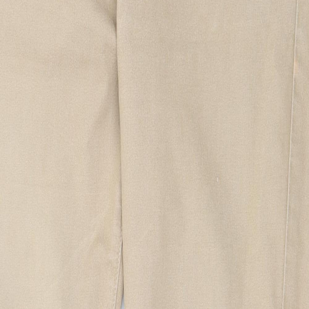 River Island Womens Brown  Denim Straight Jeans Size 16 L29 in