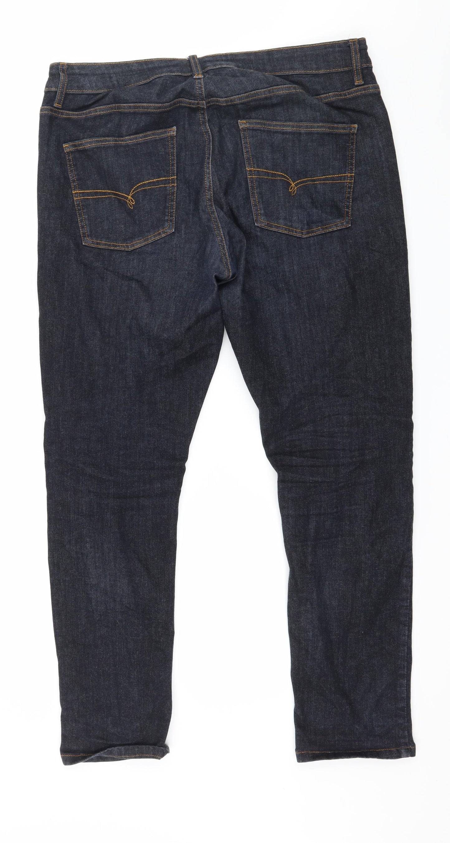 NEXT Mens Blue  Denim Straight Jeans Size 36 in L29 in