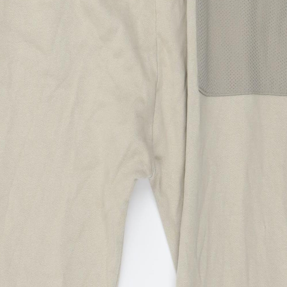 River Island Mens Ivory  Jersey Jogger Trousers Size M L29 in