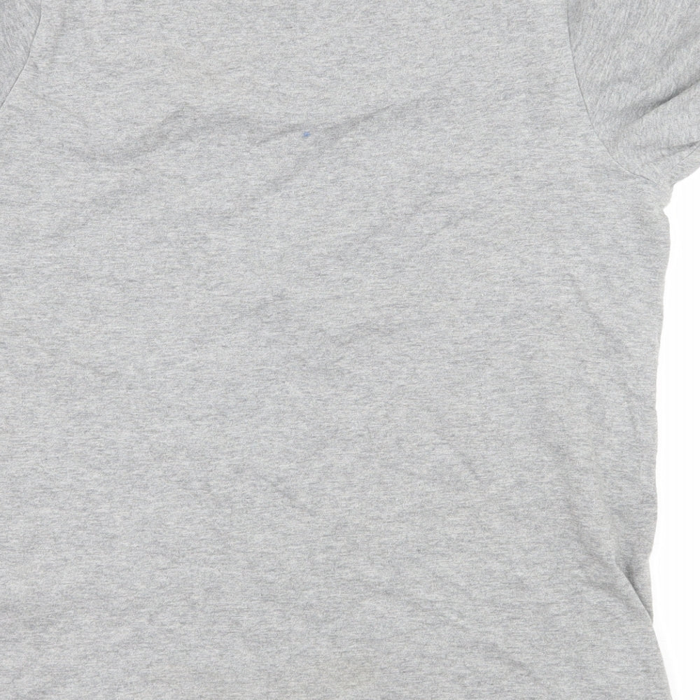 Nike Mens Grey  Jersey  T-Shirt Size S