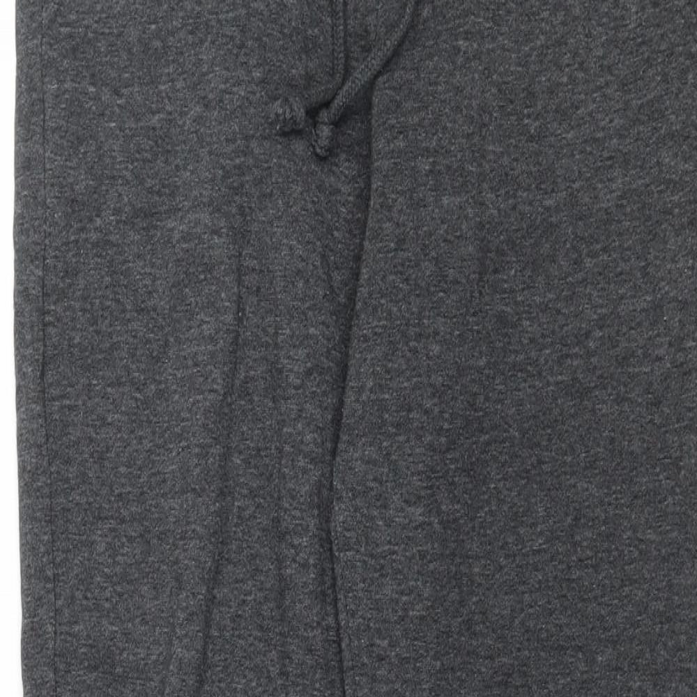 H&M Womens Grey  Jersey Jogger Trousers Size XS L28 in