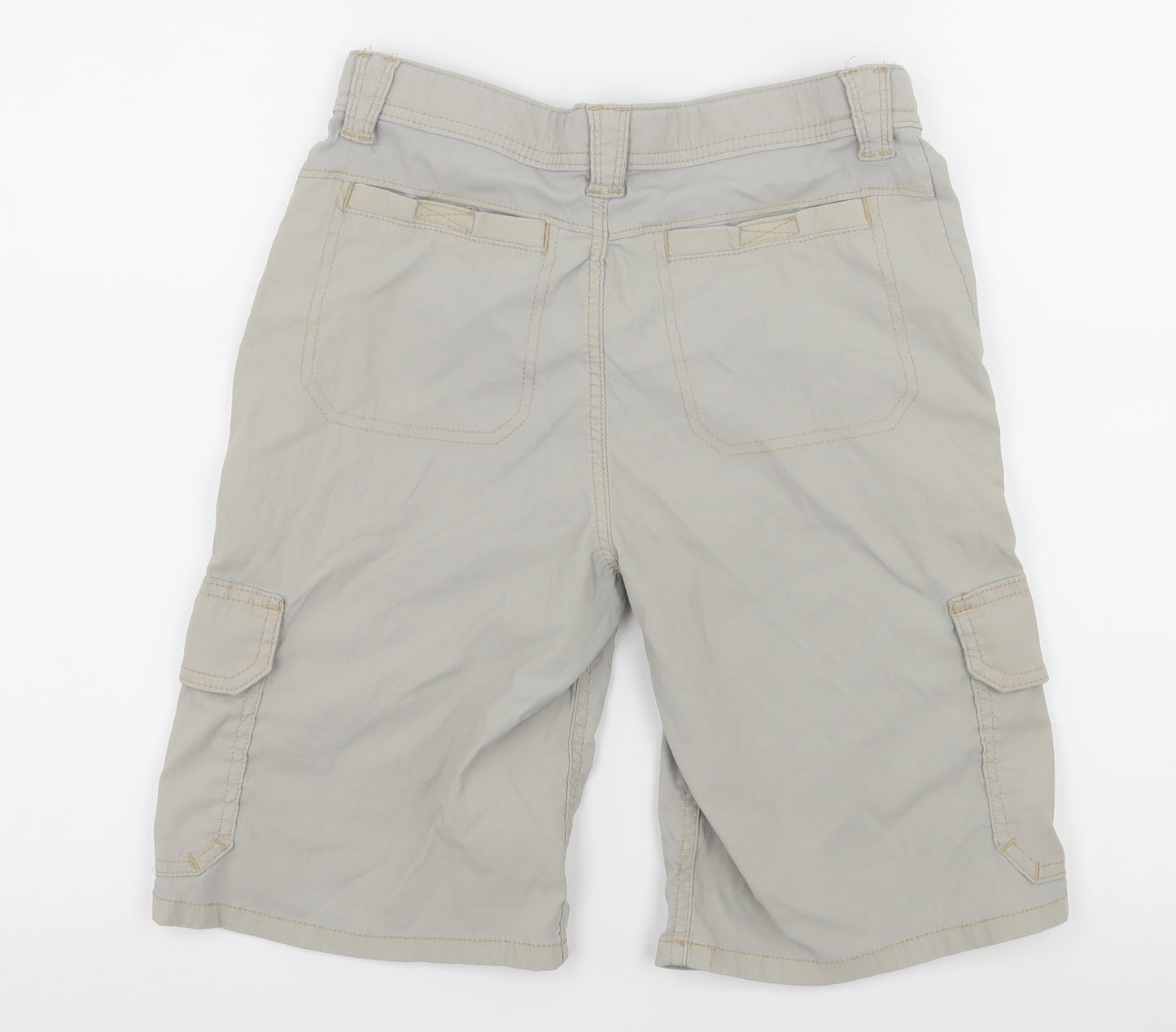 Preworn Boys Grey   Cargo Shorts Size 14 Years