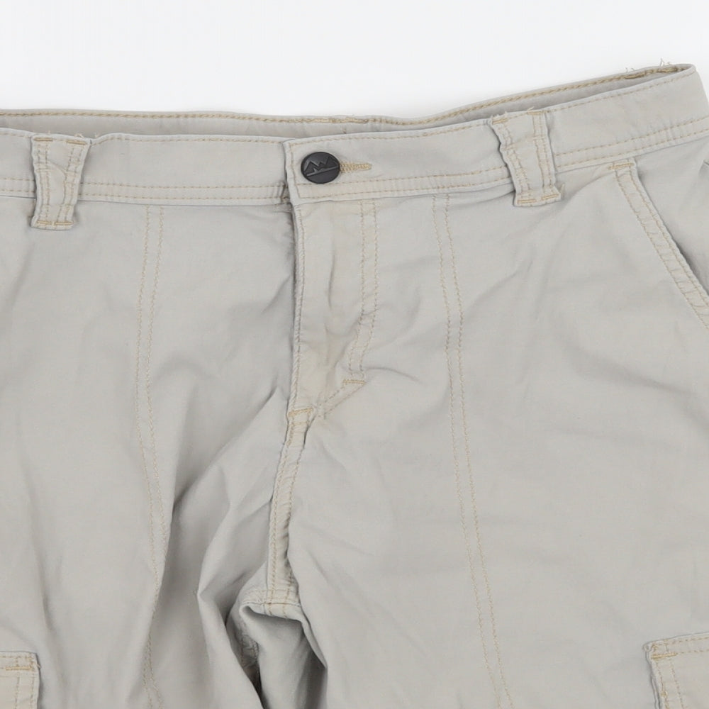 Preworn Boys Grey   Cargo Shorts Size 14 Years