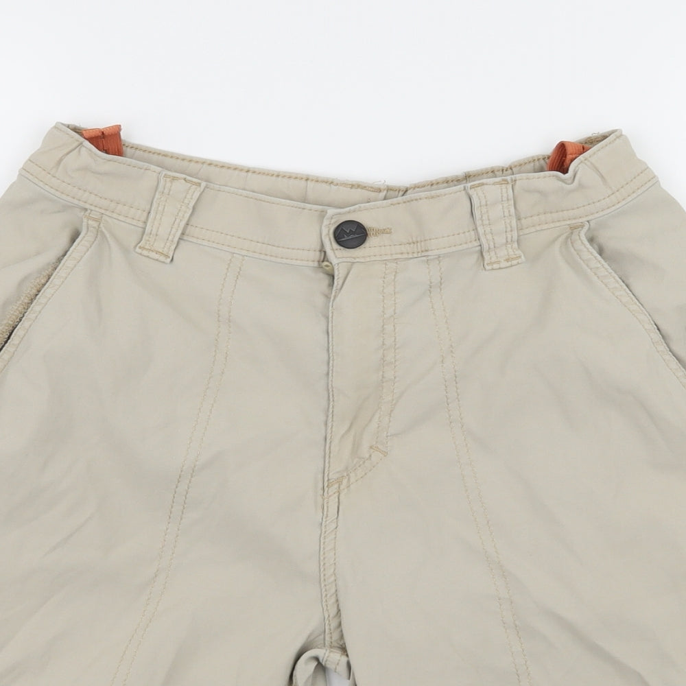 Preworn Boys Ivory   Cargo Shorts Size 14 Years