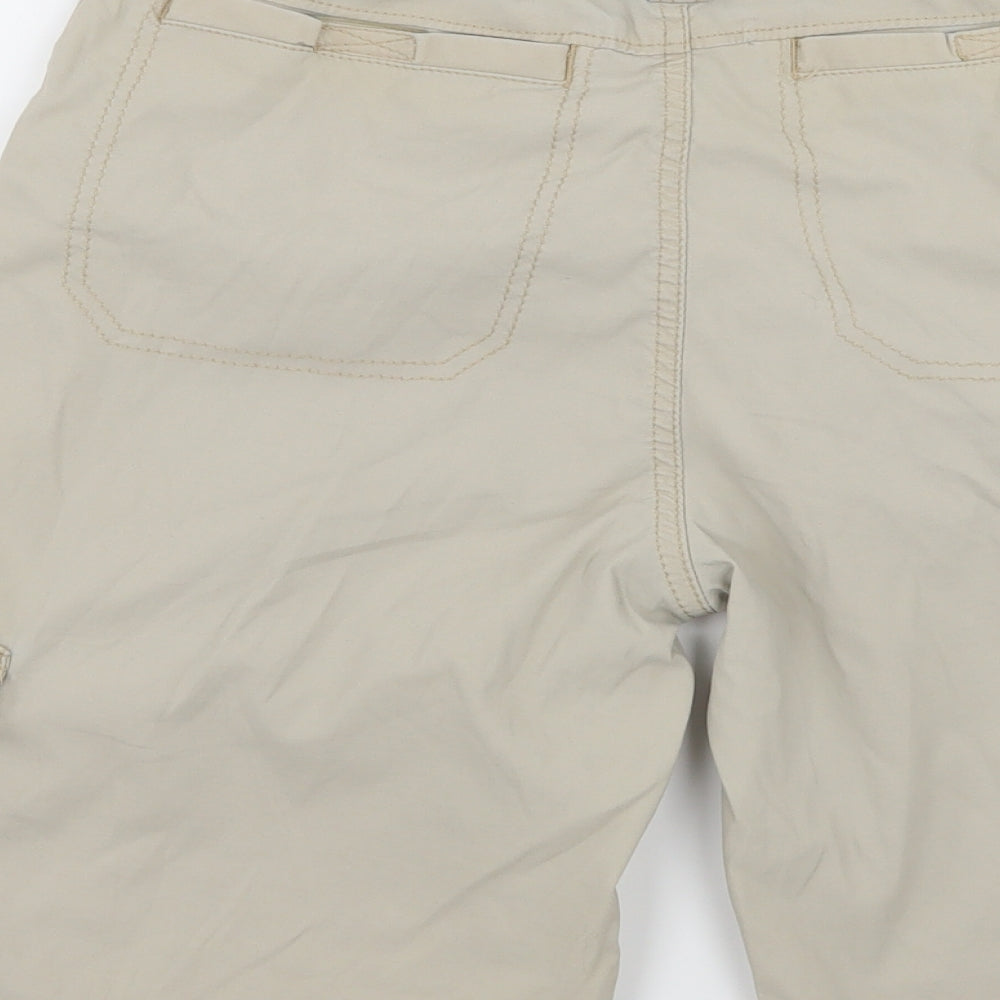 Preworn Boys Ivory   Cargo Shorts Size 14 Years