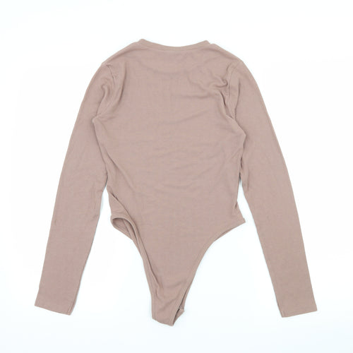 Primark Womens Purple  Jersey Bodysuit One-Piece Size 10