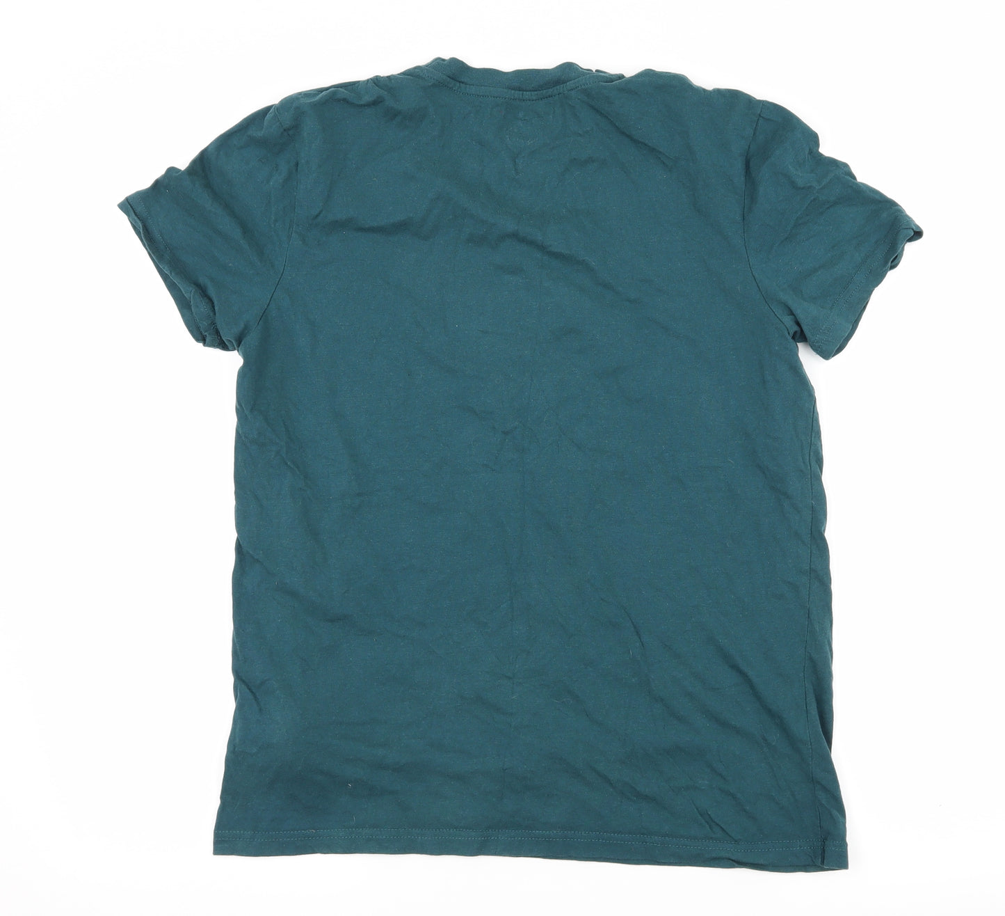 Boohoo Mens Blue  Jersey  T-Shirt Size M