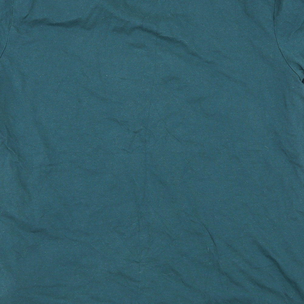 Boohoo Mens Blue  Jersey  T-Shirt Size M
