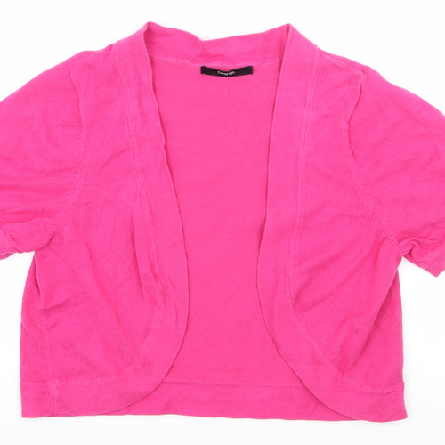 George Womens Pink  Knit Cardigan Jumper Size 14