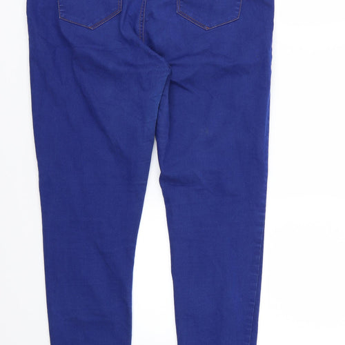 New Look Womens Blue  Denim Jegging Jeans Size 16 L30 in