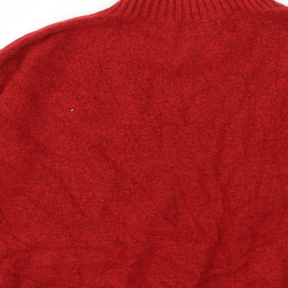 Primark Womens Red  Knit Pullover Jumper Size XS