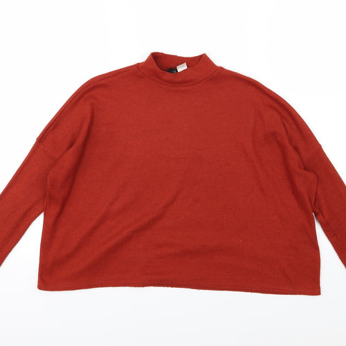 Divided by H&M Womens Brown  Knit Pullover Jumper Size S