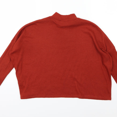 Divided by H&M Womens Brown  Knit Pullover Jumper Size S