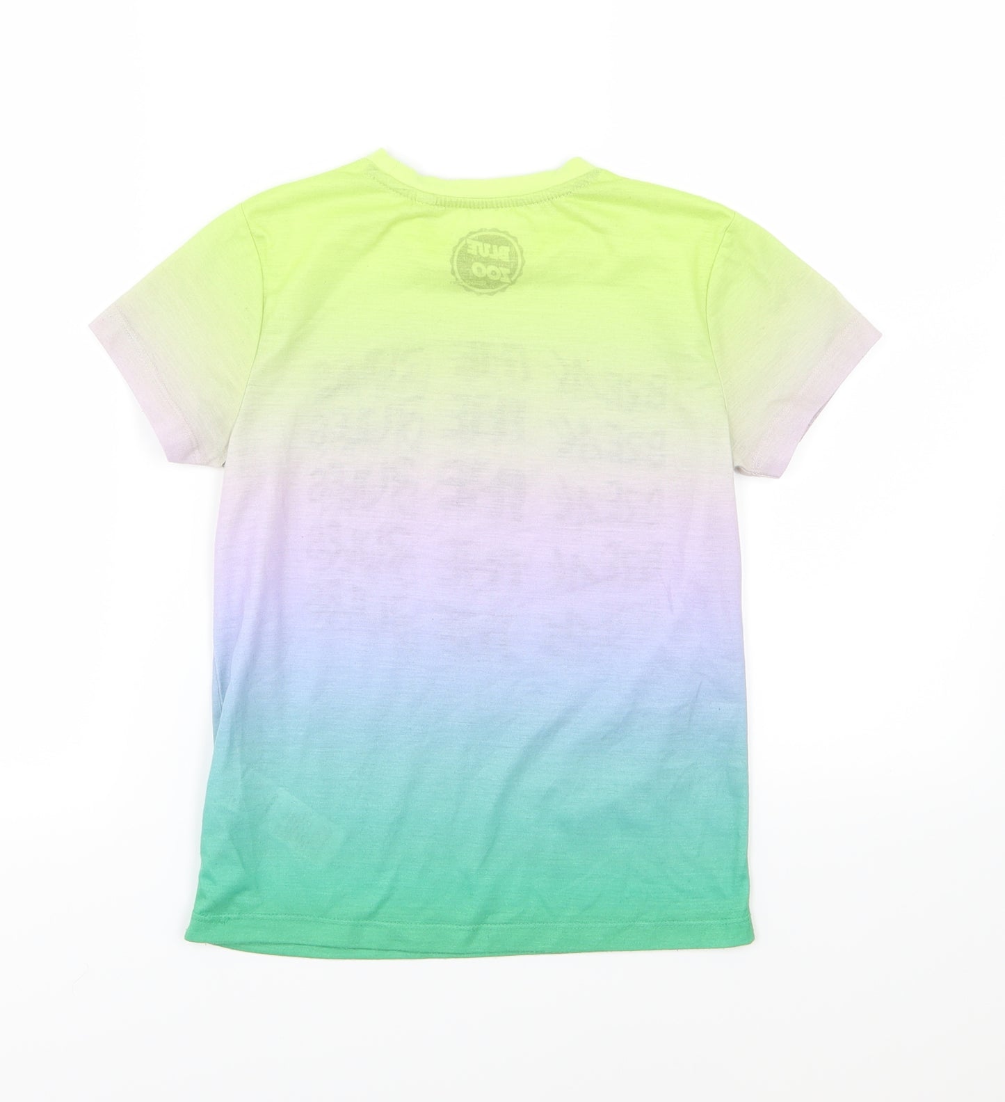 Blue Zoo Boys Multicoloured  Jersey Basic T-Shirt Size 8-9 Years  - Break the rules