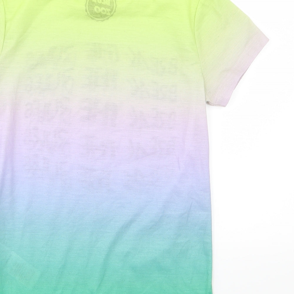 Blue Zoo Boys Multicoloured  Jersey Basic T-Shirt Size 8-9 Years  - Break the rules