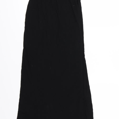 Preworn Womens Black   Maxi Skirt Size S