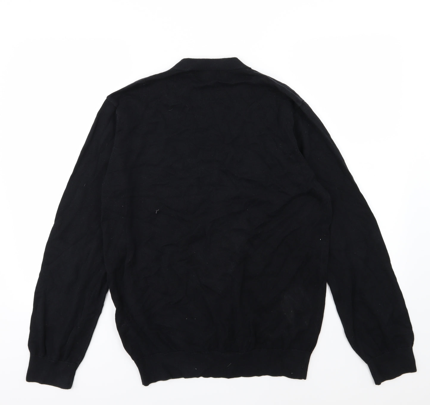 Linea Womens Black  Knit Cardigan Jumper Size M