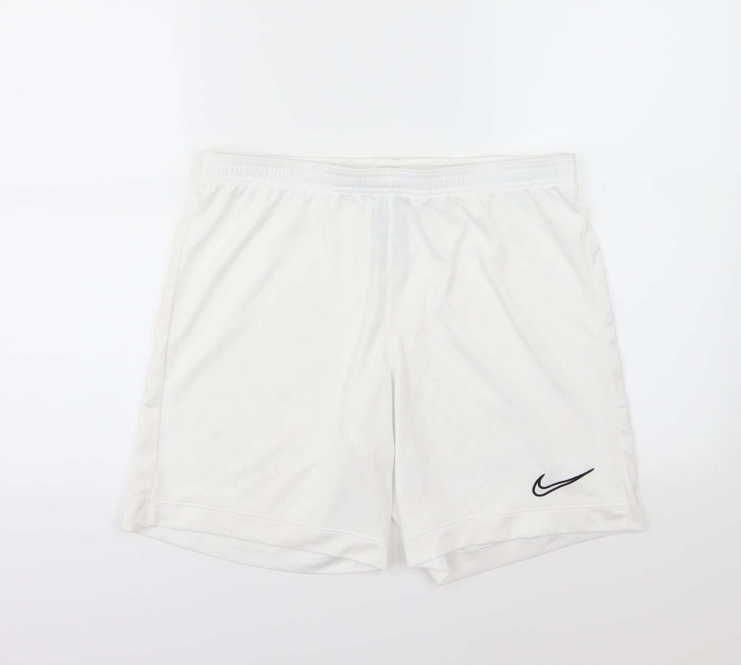 Nike Mens White   Sweat Shorts Size L