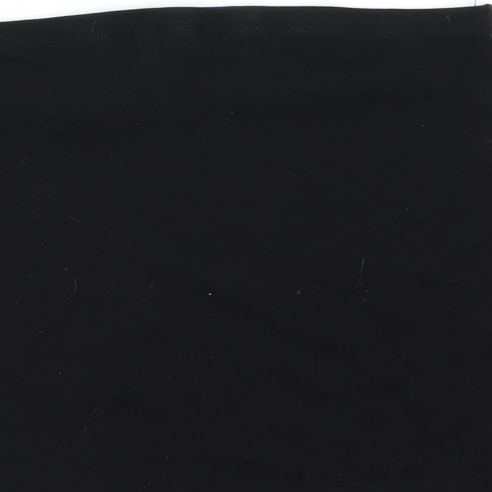 H&M Womens Black  Jersey Bandage Skirt Size M