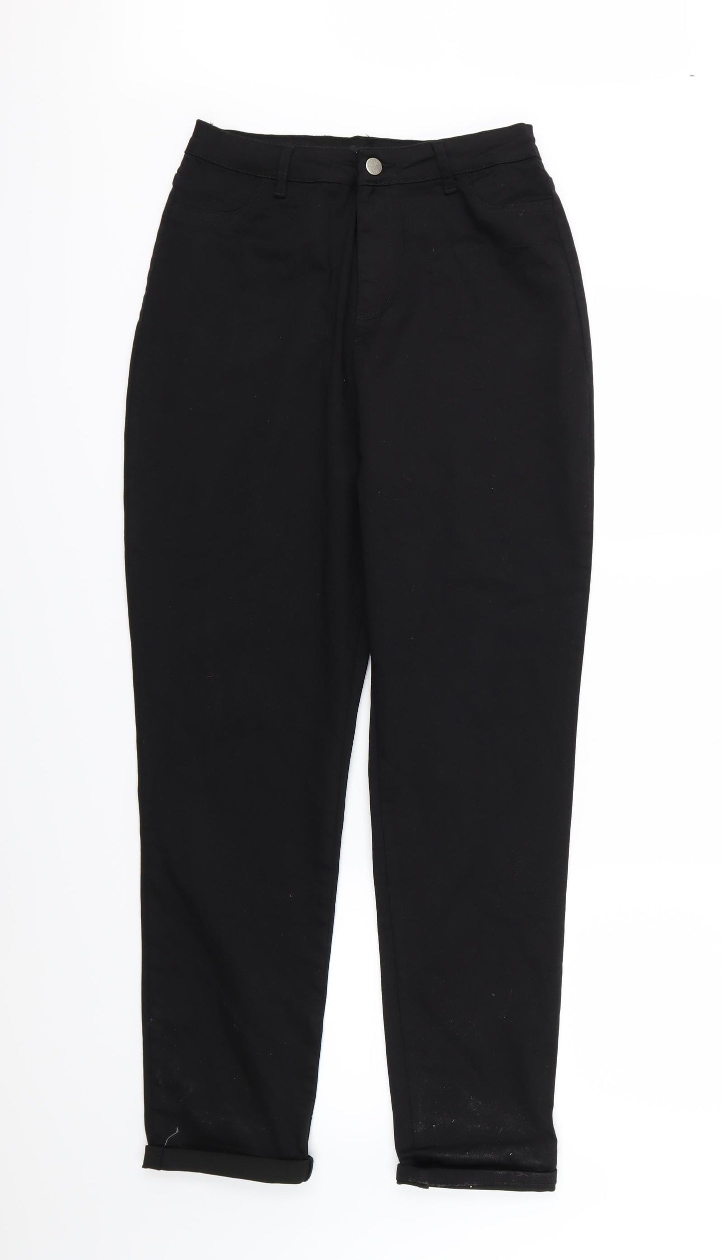 Boohoo Womens Black  Denim Jegging Jeans Size 16 L28 in