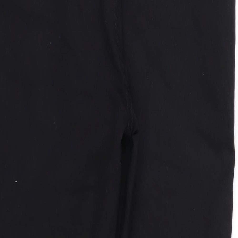 Boohoo Womens Black  Denim Jegging Jeans Size 16 L28 in