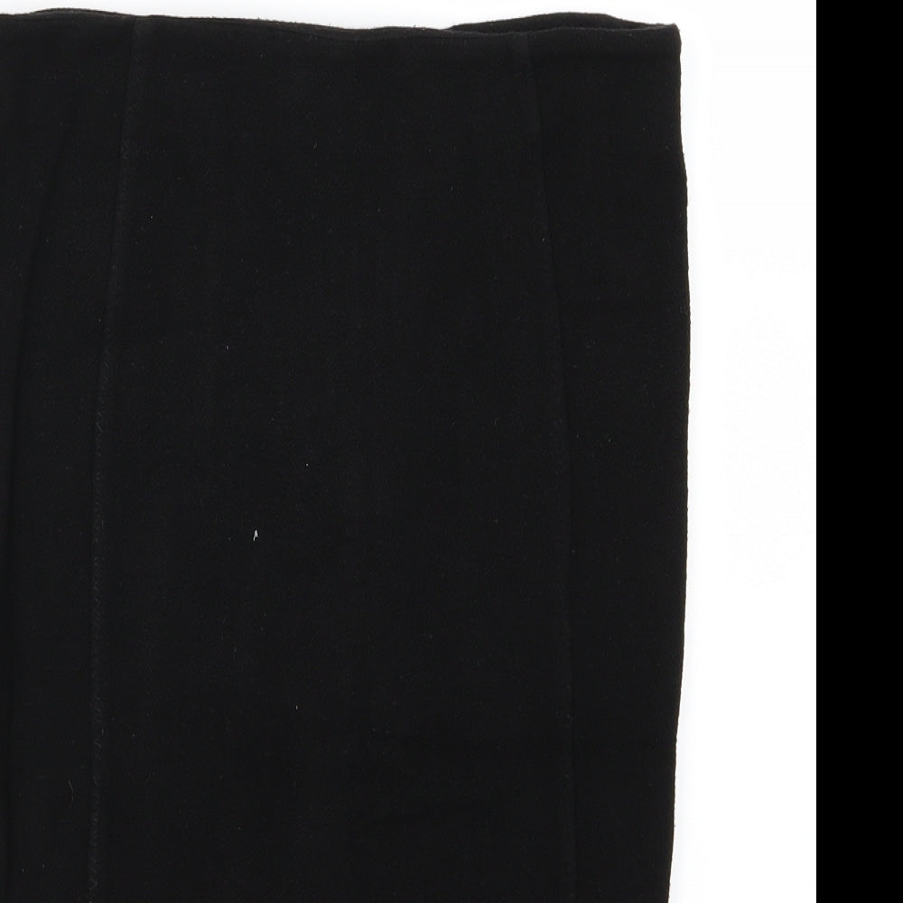 Zara Womens Black   Straight & Pencil Skirt Size M