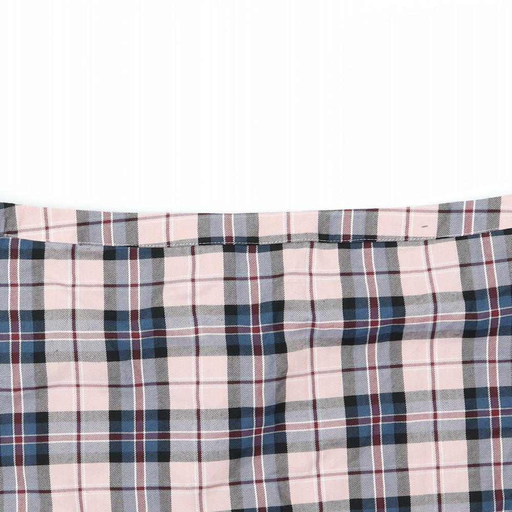Primark Womens Pink Striped  A-Line Skirt Size 20